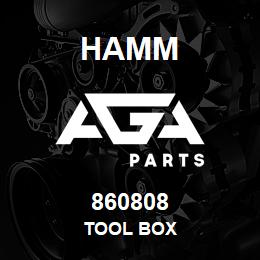 860808 Hamm TOOL BOX | AGA Parts