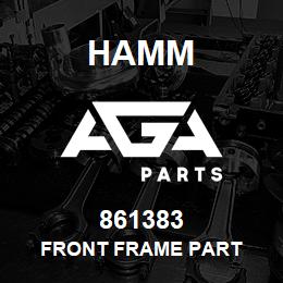 861383 Hamm FRONT FRAME PART | AGA Parts