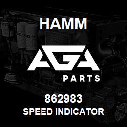 862983 Hamm SPEED INDICATOR | AGA Parts