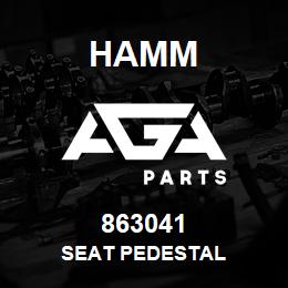 863041 Hamm SEAT PEDESTAL | AGA Parts