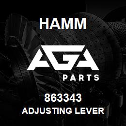 863343 Hamm ADJUSTING LEVER | AGA Parts