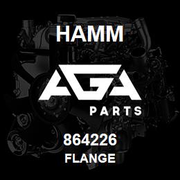 864226 Hamm FLANGE | AGA Parts