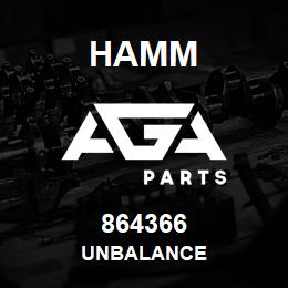 864366 Hamm UNBALANCE | AGA Parts