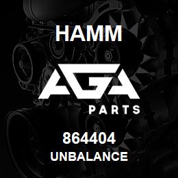 864404 Hamm UNBALANCE | AGA Parts