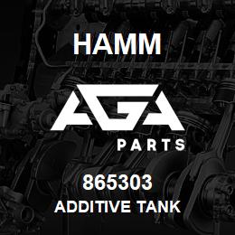 865303 Hamm ADDITIVE TANK | AGA Parts