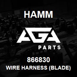 866830 Hamm WIRE HARNESS (BLADE) | AGA Parts