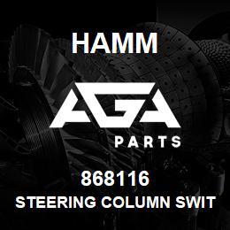 868116 Hamm STEERING COLUMN SWITCH | AGA Parts