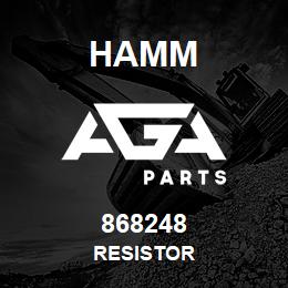 868248 Hamm RESISTOR | AGA Parts