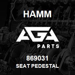 869031 Hamm SEAT PEDESTAL | AGA Parts