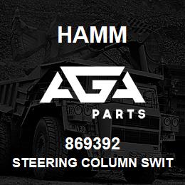 869392 Hamm STEERING COLUMN SWITCH | AGA Parts