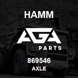 869546 Hamm AXLE | AGA Parts