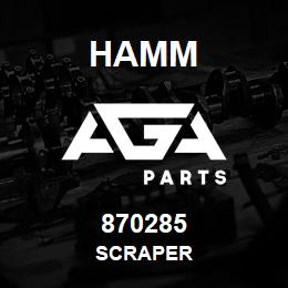 870285 Hamm SCRAPER | AGA Parts