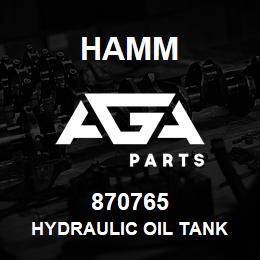 870765 Hamm HYDRAULIC OIL TANK | AGA Parts