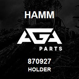 870927 Hamm HOLDER | AGA Parts