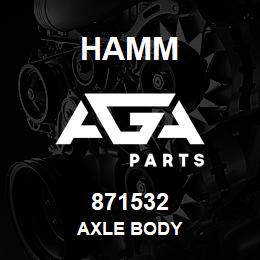 871532 Hamm AXLE BODY | AGA Parts