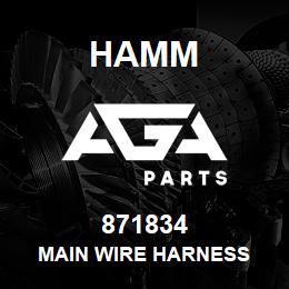 871834 Hamm MAIN WIRE HARNESS | AGA Parts