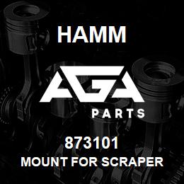 873101 Hamm MOUNT FOR SCRAPER | AGA Parts