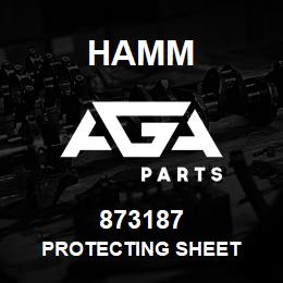 873187 Hamm PROTECTING SHEET | AGA Parts