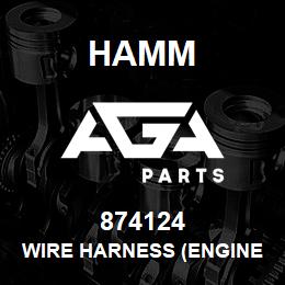 874124 Hamm WIRE HARNESS (ENGINE) | AGA Parts