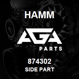 874302 Hamm SIDE PART | AGA Parts