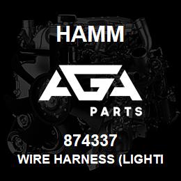 874337 Hamm WIRE HARNESS (LIGHTING) | AGA Parts