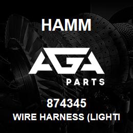 874345 Hamm WIRE HARNESS (LIGHTING) | AGA Parts