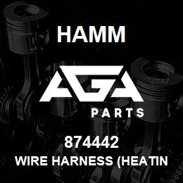 874442 Hamm WIRE HARNESS (HEATING) | AGA Parts