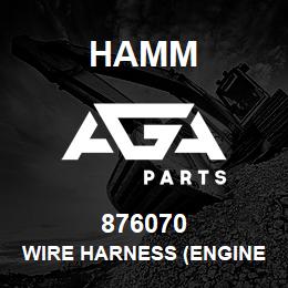 876070 Hamm WIRE HARNESS (ENGINE) | AGA Parts