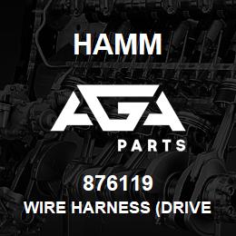 876119 Hamm WIRE HARNESS (DRIVE CONTROL) | AGA Parts