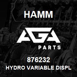 876232 Hamm HYDRO VARIABLE DISPLAC. MOTOR | AGA Parts