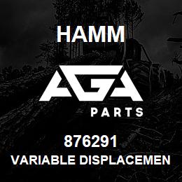 876291 Hamm VARIABLE DISPLACEMENT MOTOR | AGA Parts