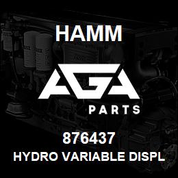 876437 Hamm HYDRO VARIABLE DISPLAC. MOTOR | AGA Parts