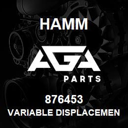 876453 Hamm VARIABLE DISPLACEMENT MOTOR | AGA Parts