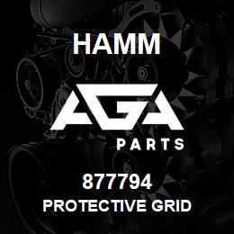 877794 Hamm PROTECTIVE GRID | AGA Parts