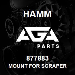 877883 Hamm MOUNT FOR SCRAPER | AGA Parts