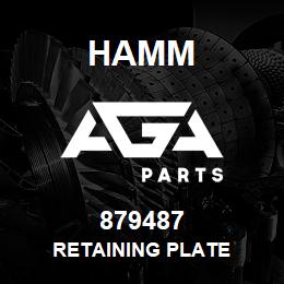 879487 Hamm RETAINING PLATE | AGA Parts