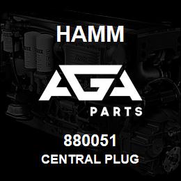 880051 Hamm CENTRAL PLUG | AGA Parts