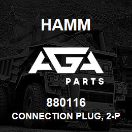 880116 Hamm CONNECTION PLUG, 2-POLE | AGA Parts