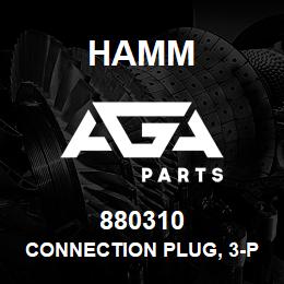 880310 Hamm CONNECTION PLUG, 3-POLE | AGA Parts