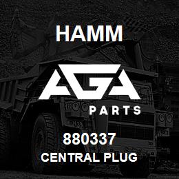 880337 Hamm CENTRAL PLUG | AGA Parts