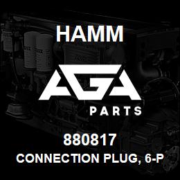 880817 Hamm CONNECTION PLUG, 6-POLE | AGA Parts