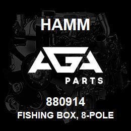 880914 Hamm FISHING BOX, 8-POLE | AGA Parts