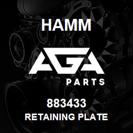 883433 Hamm RETAINING PLATE | AGA Parts