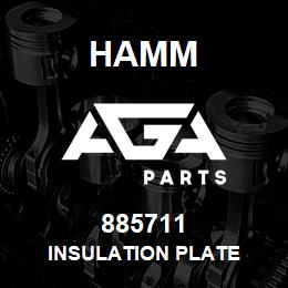 885711 Hamm INSULATION PLATE | AGA Parts