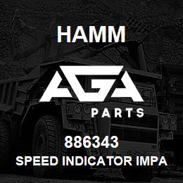 886343 Hamm SPEED INDICATOR IMPACT | AGA Parts