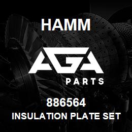 886564 Hamm INSULATION PLATE SET | AGA Parts