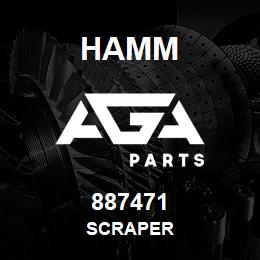 887471 Hamm SCRAPER | AGA Parts