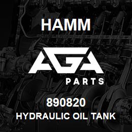 890820 Hamm HYDRAULIC OIL TANK | AGA Parts