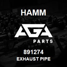 891274 Hamm EXHAUST PIPE | AGA Parts