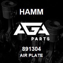891304 Hamm AIR PLATE | AGA Parts